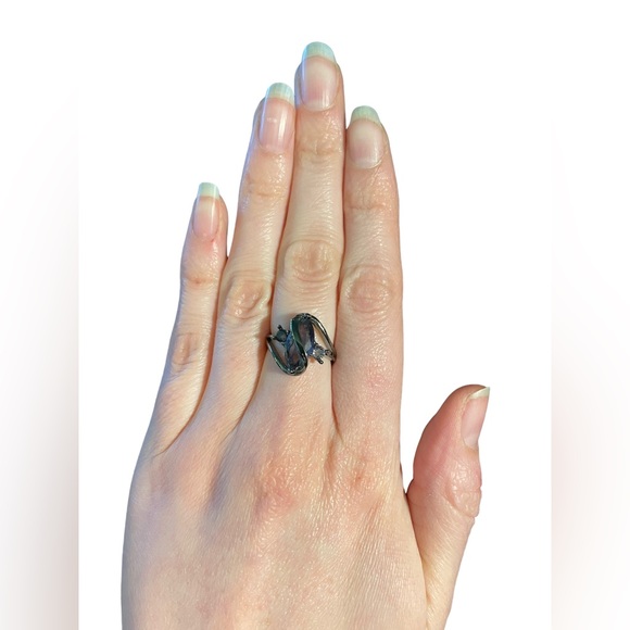 Black & Purple S Ring - Picture 3 of 3